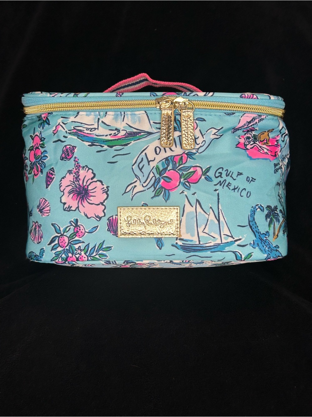 Lilly Pulitzer Roadtrip Florida Cosmetic Case